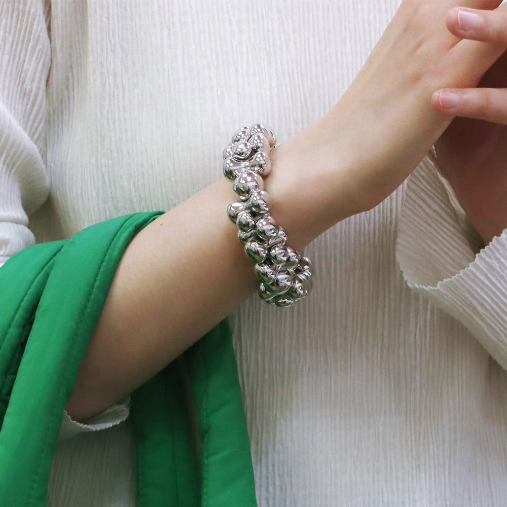 BNP Jewelry Unique Big Bold Free-size CCB Cool Fashion Women Bracelet Arm Cuff