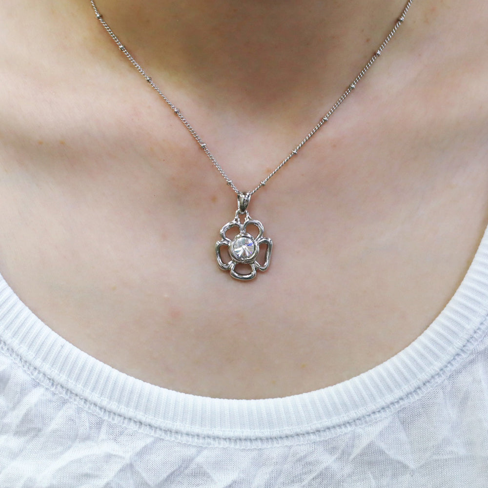 BNP Jewelry Flower Pendant Necklace Christmas Gift Korea High Quality Korean Trendy Fashion