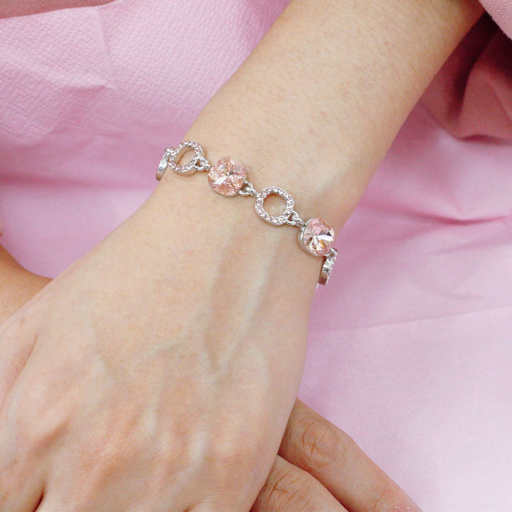 BNP Jewelry K-Style Square Bracelet Korean Design Feminine Luxury Style Bracelet Made in Korea