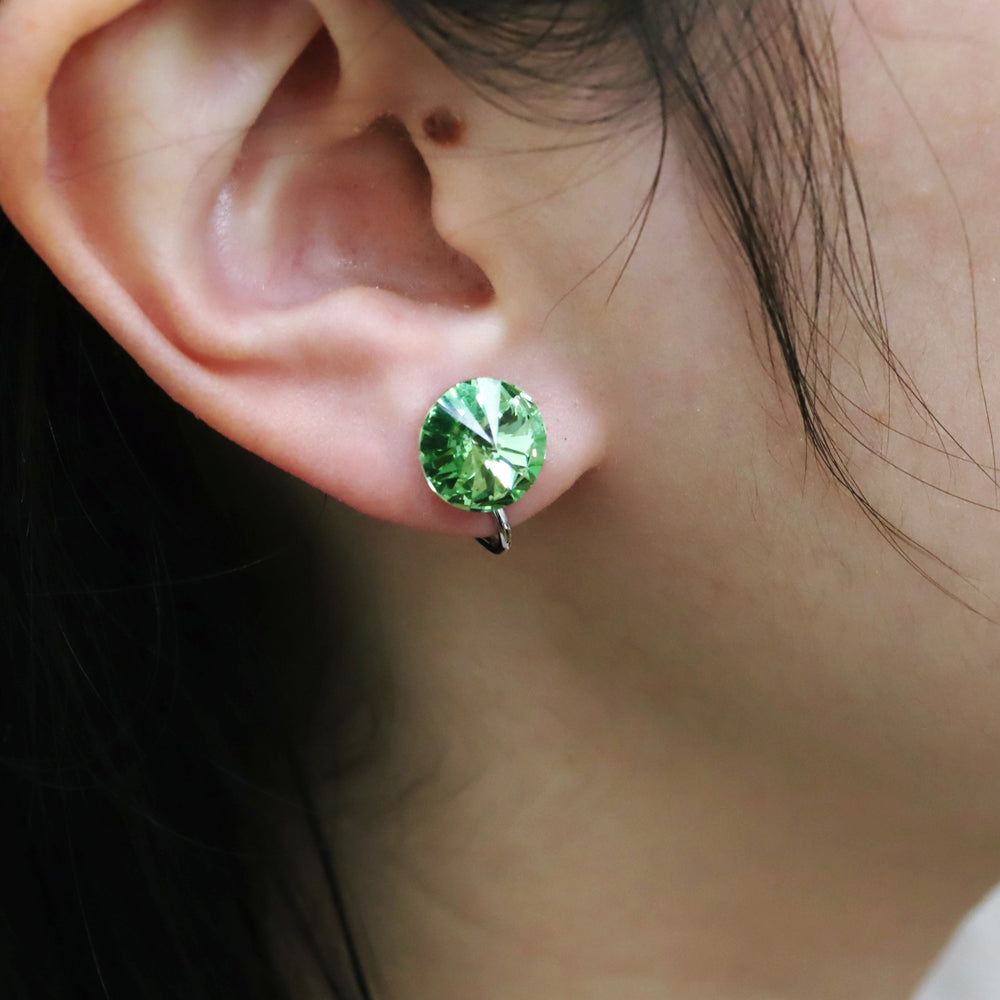 BNP Jewelry Clip Earrings K-Celebrity Seoul Style Wedding Earring Made in Korea