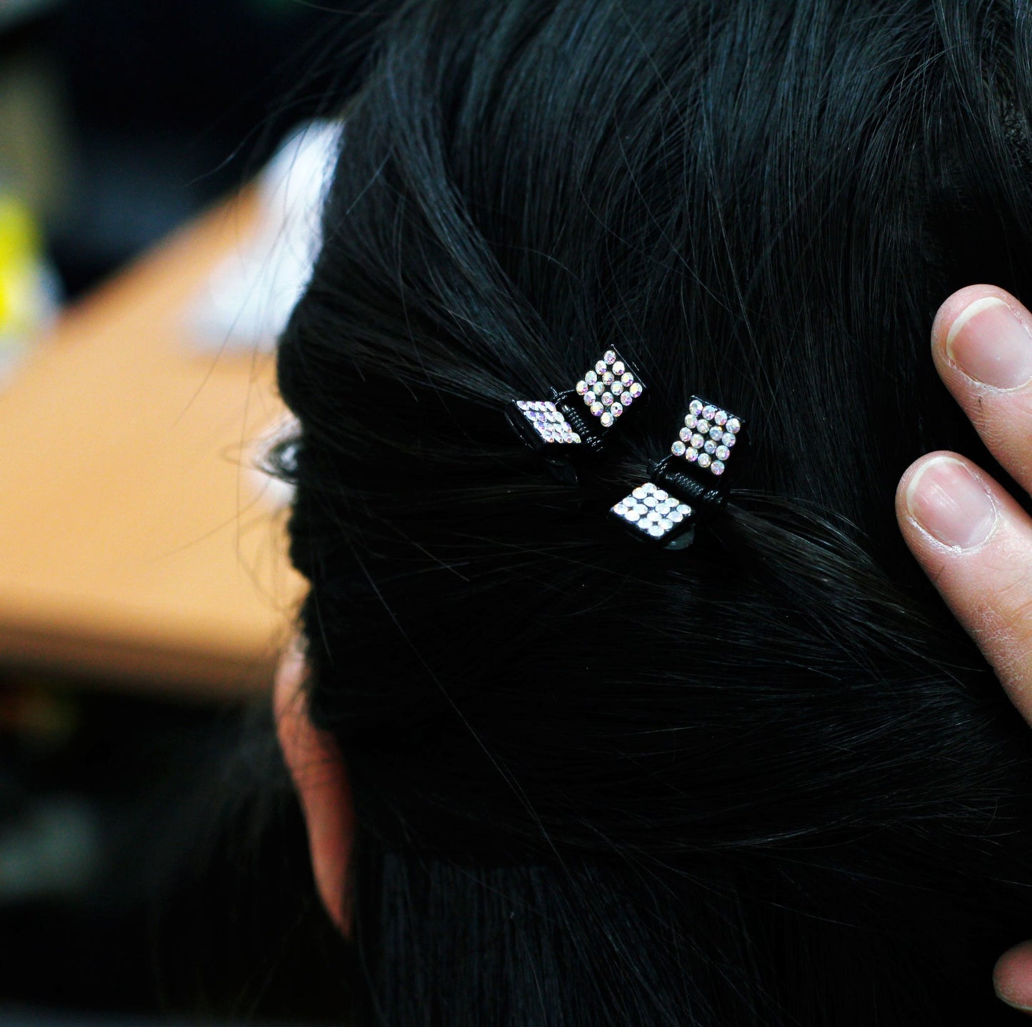 BNP Jewelry Mini Square Hair Craw Jewelry K-Drama Style Korean Design Accessories