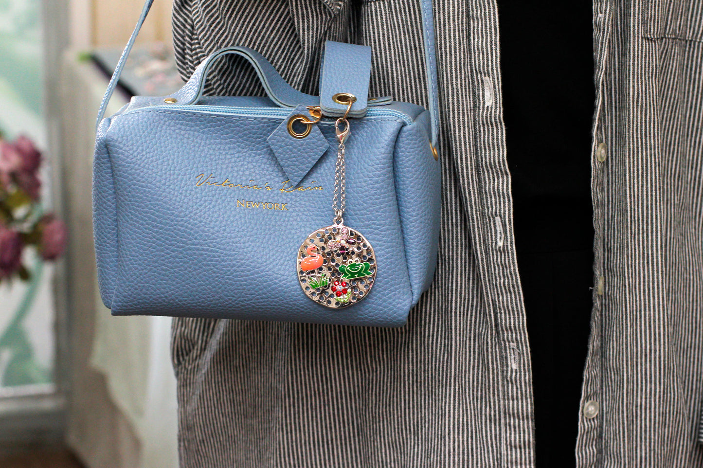 BNP Jewelry K-idol Style Bag Christmas Gift Accessories Key Ring Unique Jewelry Fashion