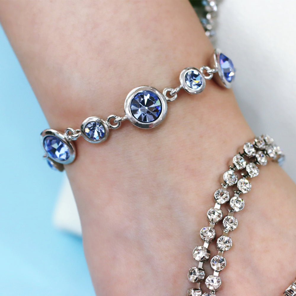 BNP Jewelry Luxury Austrian Crystal Bracelet K-Design Fashion Style Bracelet Made in Korea