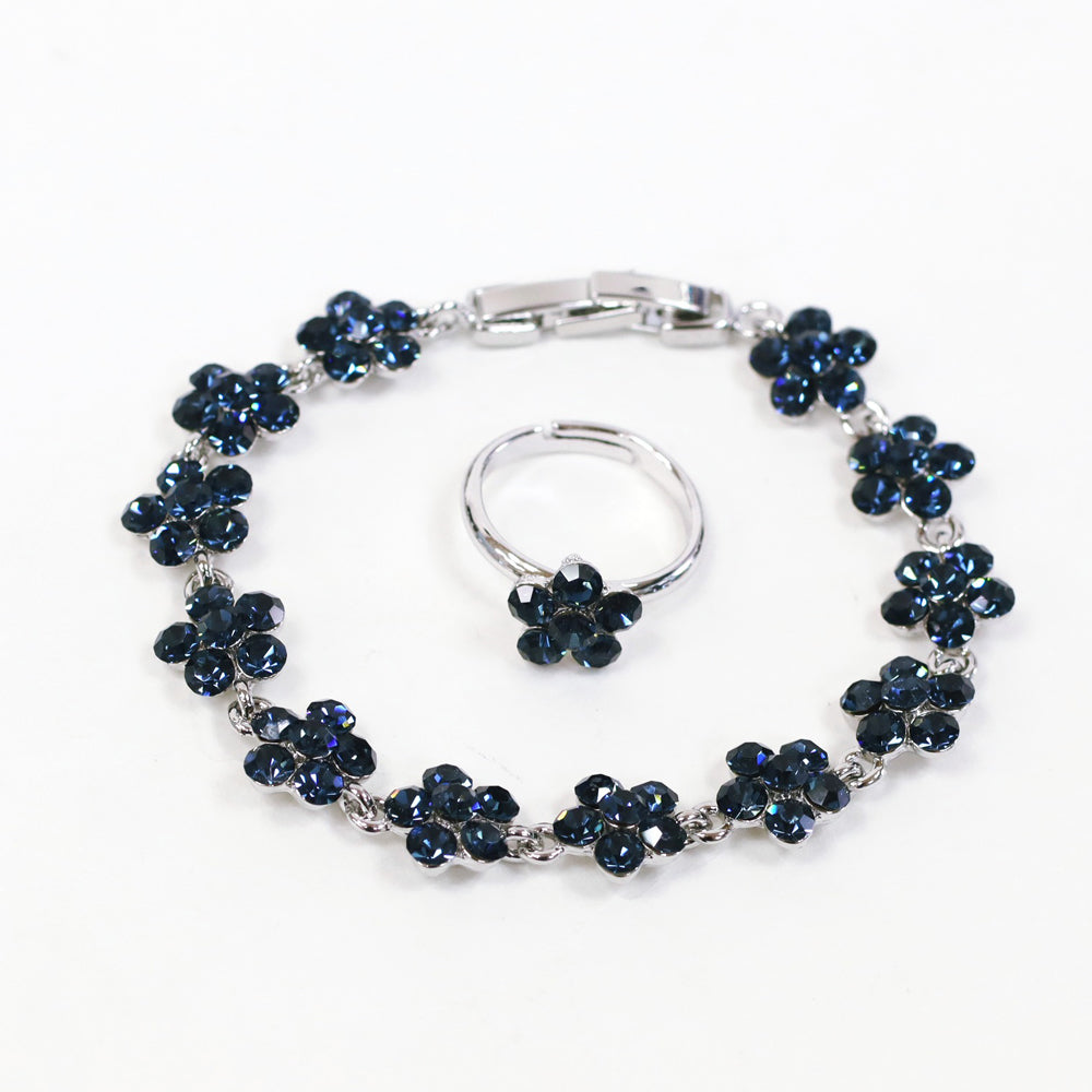 BNP Jewelry Flower Bracelet Trendy Seoul Fashion Chain Bracelets Korean Design Luxury High Quality Made in Korea