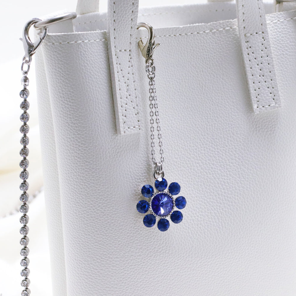 BNP Jewelry Korean Style Flower Point Keyring Chain Bag Charm Women Accessories