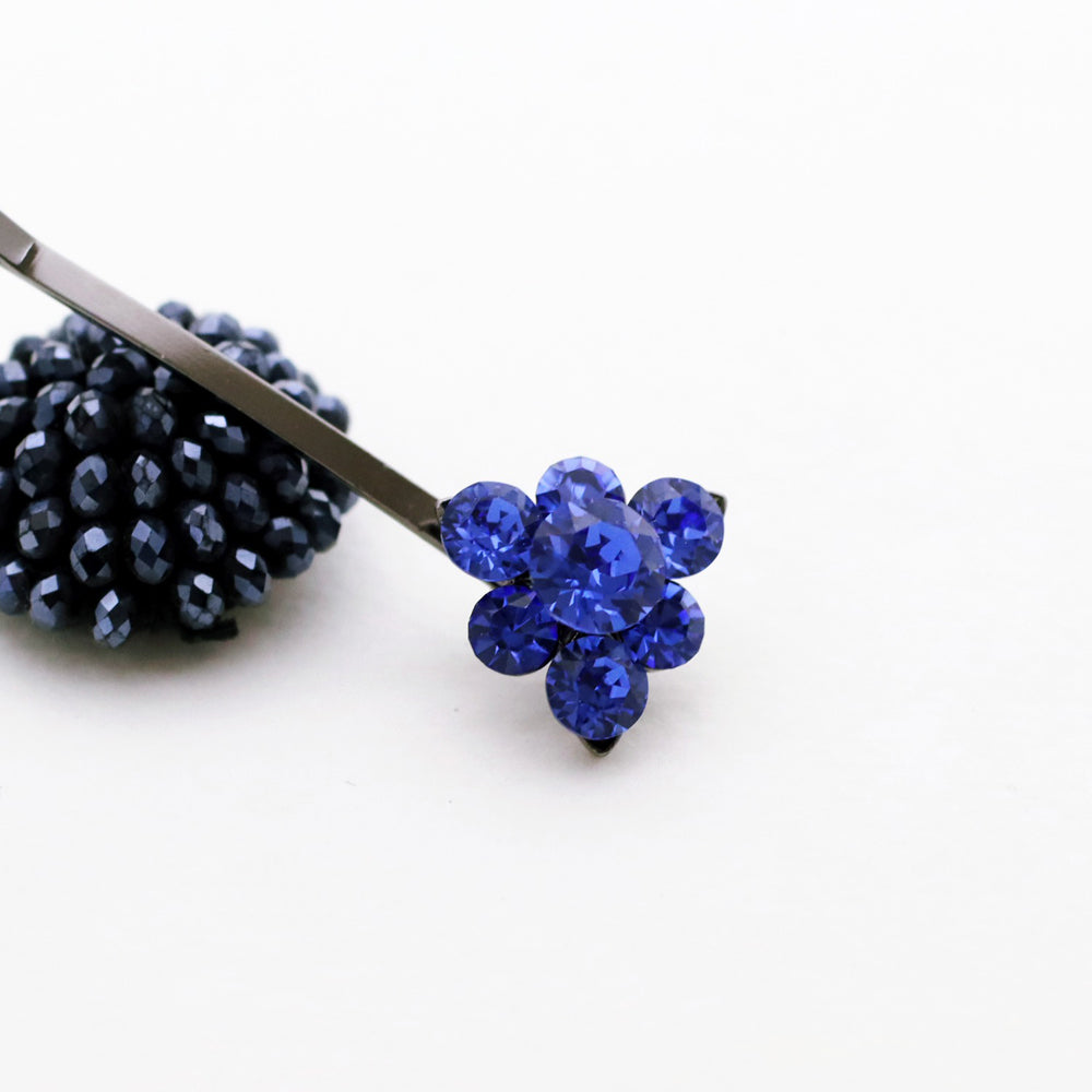 BNP Jewelry Flower Hair Pin Colorful Long Hair Clips Korean Girl Fashion Accessories