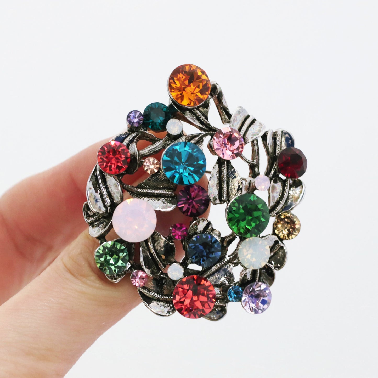 BNP Jewelry Big Flower Brooch Coat Winter Luxury K Fashion Big Accessories K-Women Style
