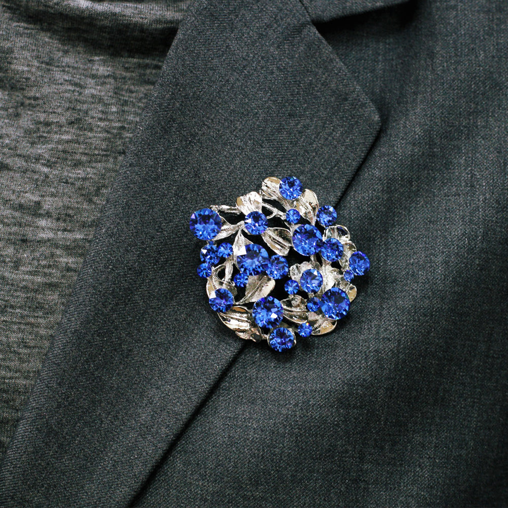 BNP Jewelry Big Flower Brooch Coat Winter Luxury K Fashion Big Accessories K-Women Style