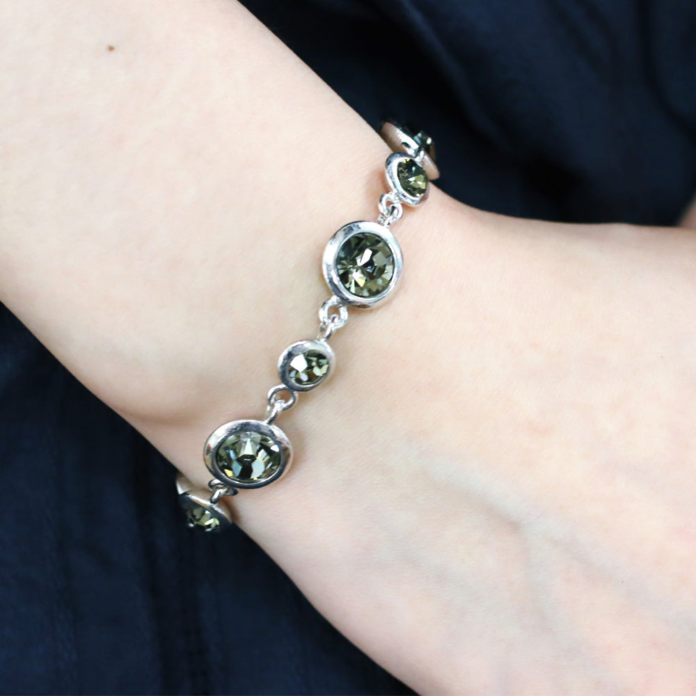 BNP Jewelry Luxury Austrian Crystal Bracelet K-Design Fashion Style Bracelet Made in Korea