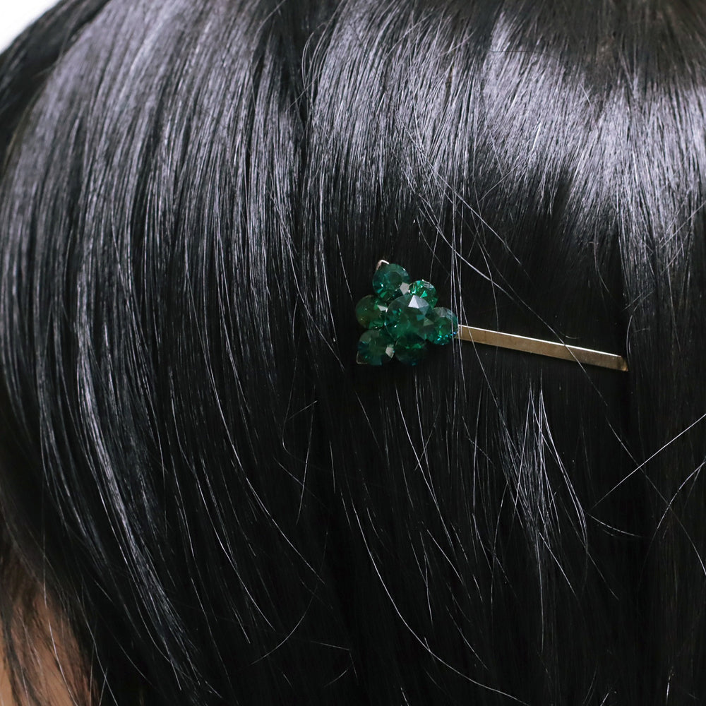 BNP Jewelry Flower Hair Pin Colorful Long Hair Clips Korean Girl Fashion Accessories