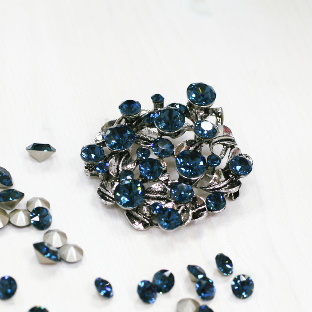 BNP Jewelry Big Flower Brooch Coat Winter Luxury K Fashion Big Accessories K-Women Style